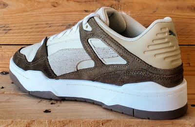 Puma Slipstream Low Leather Trainers UK7/US8/EU40.5 392108-03 Cream/Brown