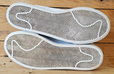Nike Blazer Platform Low Leather Trainers UK6/US8.5/EU40 DJ0292-100 Triple White