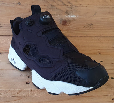 Reebok Instapump Fury Low Textile Trainers UK7/US8/EU40.5 V65750 Black/White