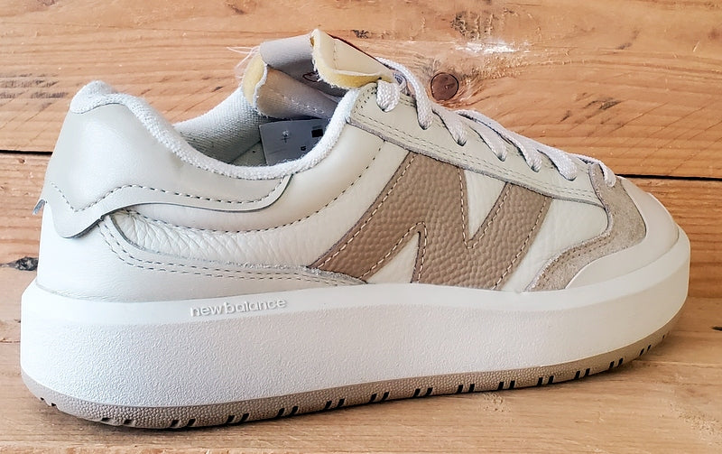New Balance CT302 Low Leather Trainers UK5/US5.5/EU38 CT302AMM White/Grey