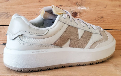 New Balance CT302 Low Leather Trainers UK5/US5.5/EU38 CT302AMM White/Grey