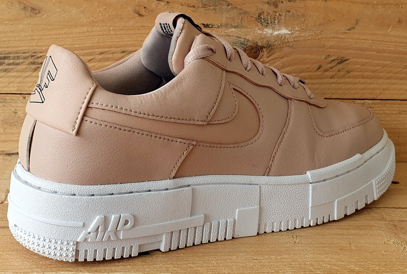 Nike Air Force 1 Pixel Low Trainers UK7.5/US10/EU42 CK6649-200 Particle Beige