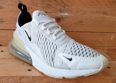 Nike Air Max 270 Low Textile Trainers 943345-100 White/Black UK5.5/US6Y/EU38.5