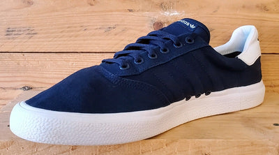 Adidas 3MC Vulc Low Canvas Trainers UK12/US12.5/EU47 B22707 Navy/White