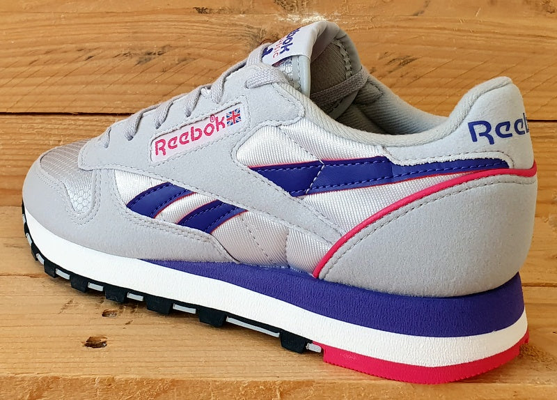 Reebok Classic Low Textile/Suede Trainers UK4.5/US5.5/EU36.5 GY4116 Grey/Purple