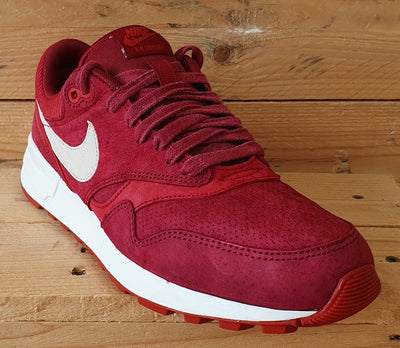 Nike Air Odyssey Low Suede Trainers UK8/US9/EU42.5 684773-601 Team Red/White