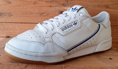 Adidas Continental 80 TFL Low Leather Trainers UK10.5/US11/EU45 EE9548 White Gum