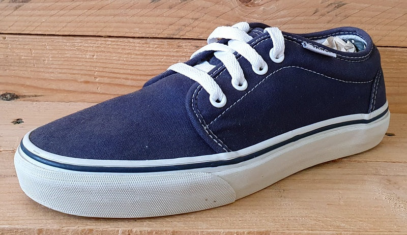 Vans Old Skool Canvas Low Trainers TB4R Dark Blue/White/Gumsole  UK4.5/US7/EU37