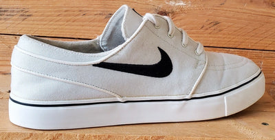 Nike Stefan Janoski Low Canvas Trainers UK8/US9/EU42.5 615957-100 White Black