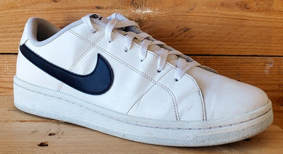 Nike Court Royale Low Leather Trainers UK9/US10/EU44 DH3160-101 White/Black