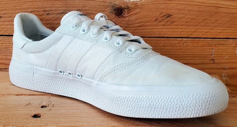 Adidas Originals 3MC Low Canvas Trainers UK9.5/US10/EU44 B22705 Triple White