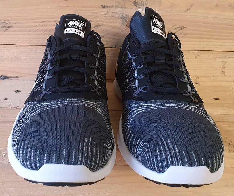 Nike Flex Adapt Low Textile Trainers UK5/US7.5/EU38.5 831579-001 Black/White