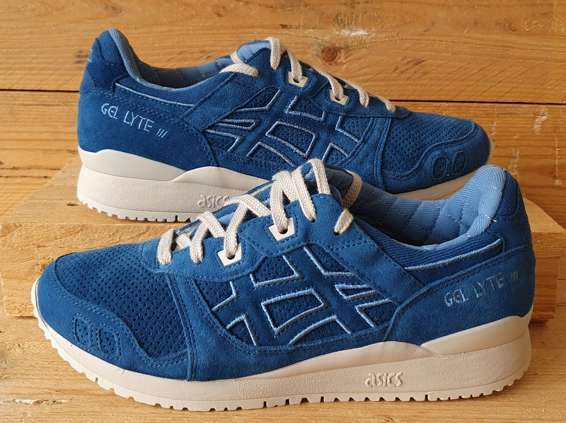 Asics Gel Lyte 3 Low Suede Trainers UK7/US8/EU41.5 1201A383 Light Indigo/Grey