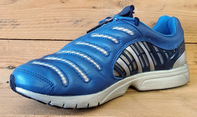 Adidas Climacool Low Leather Trainers UK7.5/US8/EU41.5 553686 Blue/Silver
