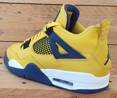 Nike Air Jordan 4 Retro Lightning Trainers UK8/US9/E42.5 CT8527-700 Yellow/Black