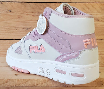 Fila Teratech 600 Mid Suede Trainers UK6.5/US9/EU40 5BM01832-152 Beige/Pink