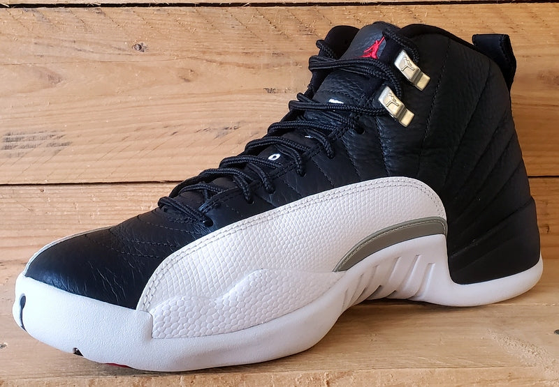 Nike Jordan 12 Retro Playoffs Trainers UK8.5/US9.5/EU43 CT8013-006 Black/White
