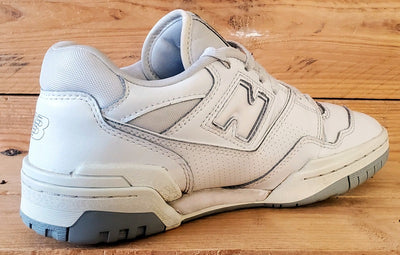 New Balance 550 Low Leather Trainers UK6/US6.5/EU39.5 BB550PB1 White/Grey