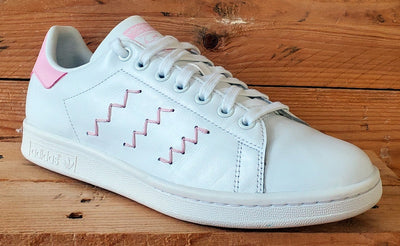 Adidas Stan Smith Zig Zag Low Leather Trainers UK7.5/US9/EU41 BZ0401 White/Pink