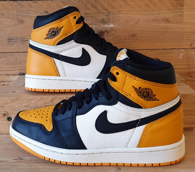 Nike Air Jordan 1 Retro High OG Trainers UK5.5/US8/EU38.5 555088-711 Yellow Toe