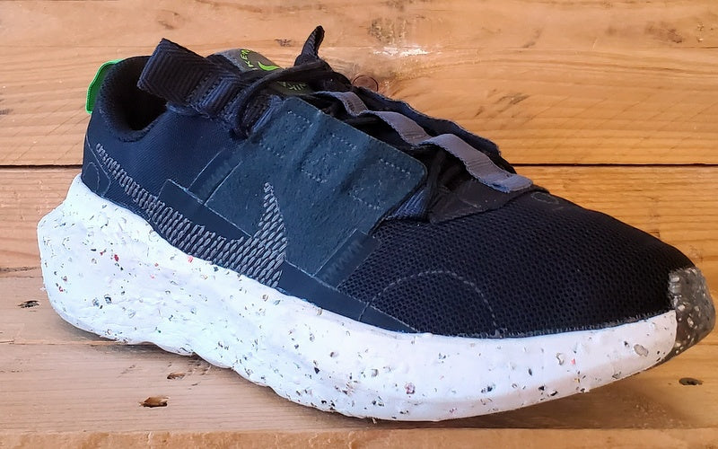 Nike Crater Impact Low Textile Trainers UK7.5/US8.5/EU42 DB2477-001 Black/White
