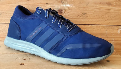 Adidas Los Angeles Low Textile Trainers UK8.5/US9/EU42.5 AQ4555 Navy Blue/Grey