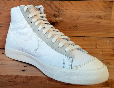 Nike Blazer Mid 77 Vintage Trainers UK10/US11/EU45 CW7583-100 Sail Platinum