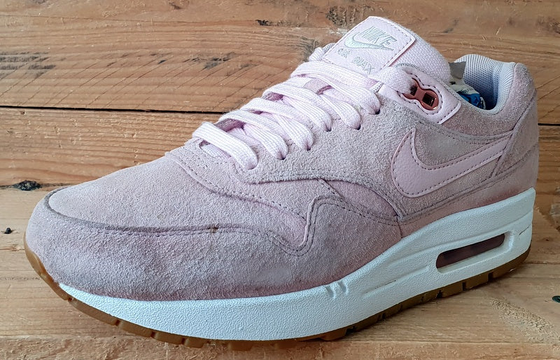 Nike Air Max 1 Low Suede Trainers 919484-600 Prism Pink/White UK5.5/US8/E39