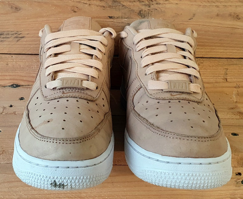 Nike Air Force 1 Premium Low Trainers UK6 US8.5 EU40 DR9503 201 Vachetta Tan VintageTrainers