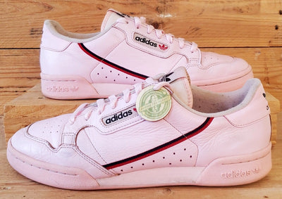 Adidas Continental 80 Low Leather Trainers UK10/US10.5/EU44.5 B41679 Clear Pink