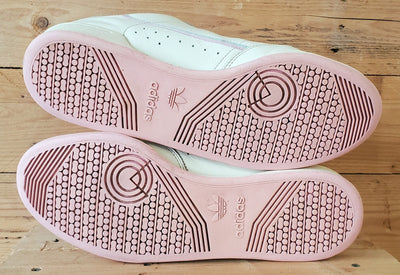 Adidas Continental 80 Low Leather Trainers UK11/US11.5/EU46 BD7645 Cream/Pink