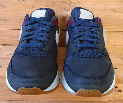 Nike Air Max 1 Crepe Low Suede Trainers UK9/US10/EU44 CD7861-400 Dark Obsidian