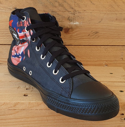 Converse x Andy Warhol Pop Art Canvas Trainers UK10/US10/EU44 149486C Black