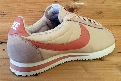 Nike Classic Cortez Low Trainers UK6/US8.5/EU40 749864-603 Coral Stardust