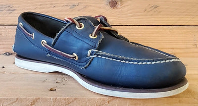 Timberland Classic Leather Boat Shoes UK9/US9.5/EU43.5 74036 Navy