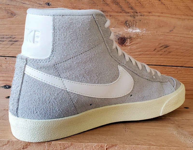 Nike Blazer 77 Mid Suede Trainers UK4/US6.5/EU37.5 DV7006-001 Grey/Light Bone