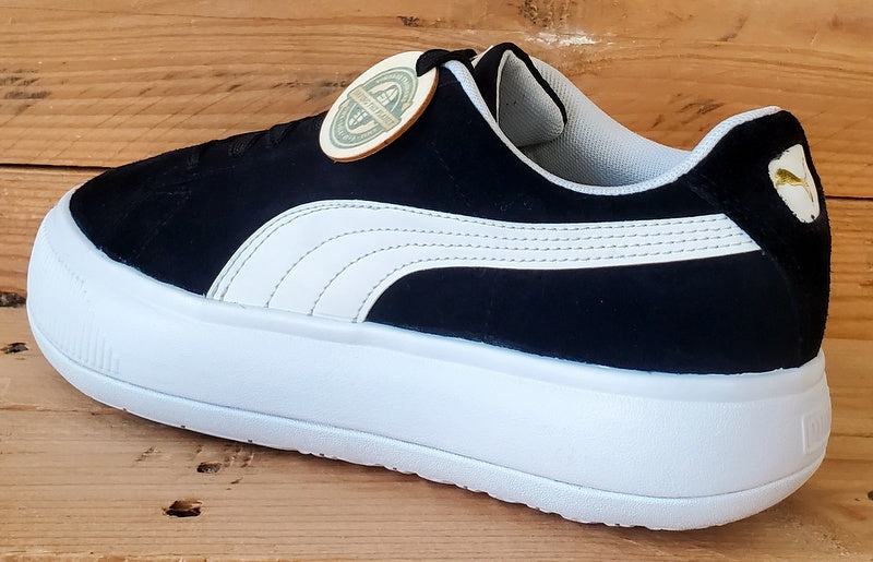 Puma Suede Mayu Low Trainers UK4.5/US7/EU37.5 380686-02 Black/White