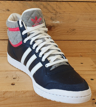 Adidas Top Ten Sleek Series Mid Trainers UK9/US10.5/EU43 G63099 Navy/White