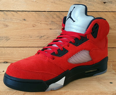 Nike Jordan 5 Raging Bull Mid Trainers UK10/US11/EU45 DD0587-600 Varsity Red