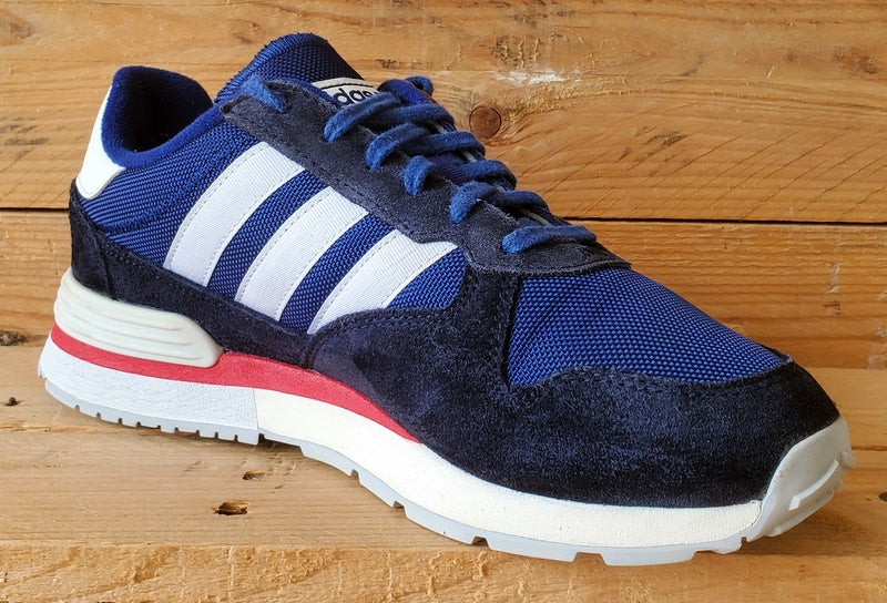 Adidas Treziod 2 Low Suede Trainers UK7.5/US8/EU41 GY0044 Victory Blue/White