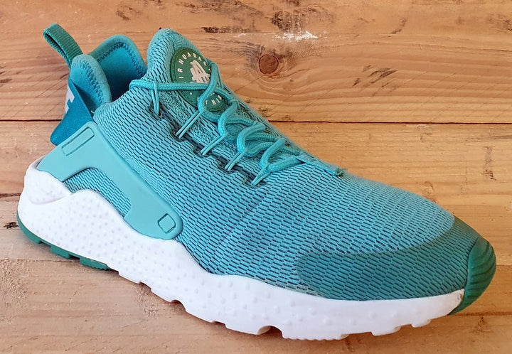 Nike Air Huarache Textile Trainers UK6 US8.5 EU40 819151 300 Hyper Turquoise VintageTrainers