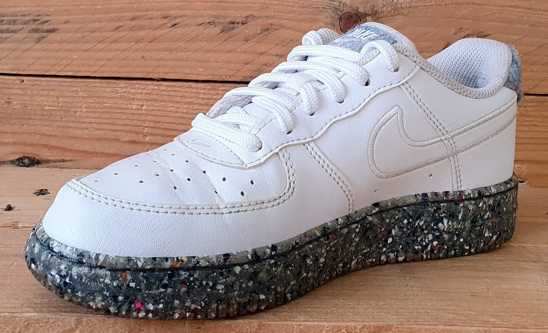 Nike Air Force 1 Recycled Trainers DB4597-100 White/Multi/Grey UK2/US2.5Y/EU34