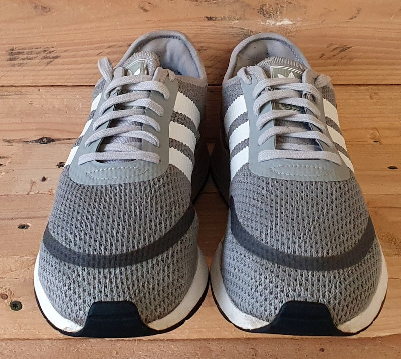 Adidas Originals Iniki Runner Low Trainers UK9/US9.5/EU43 CQ2334 Grey/White