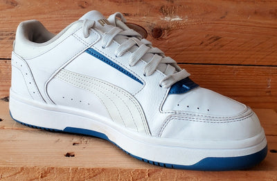 Puma Rebound Joy Low Leather Trainers UK7/US8/EU40.5 380747-23 White