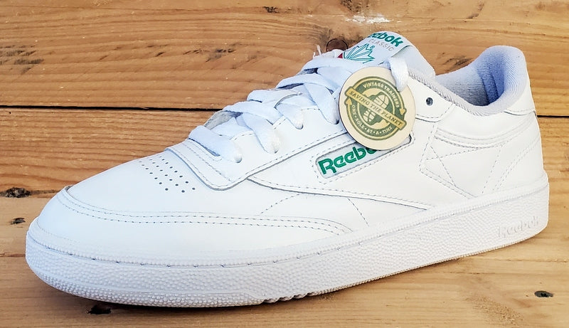 Reebok Club C 85 Low Leather Trainers UK5.5/US8/EU38.5 IF5092 White/Green