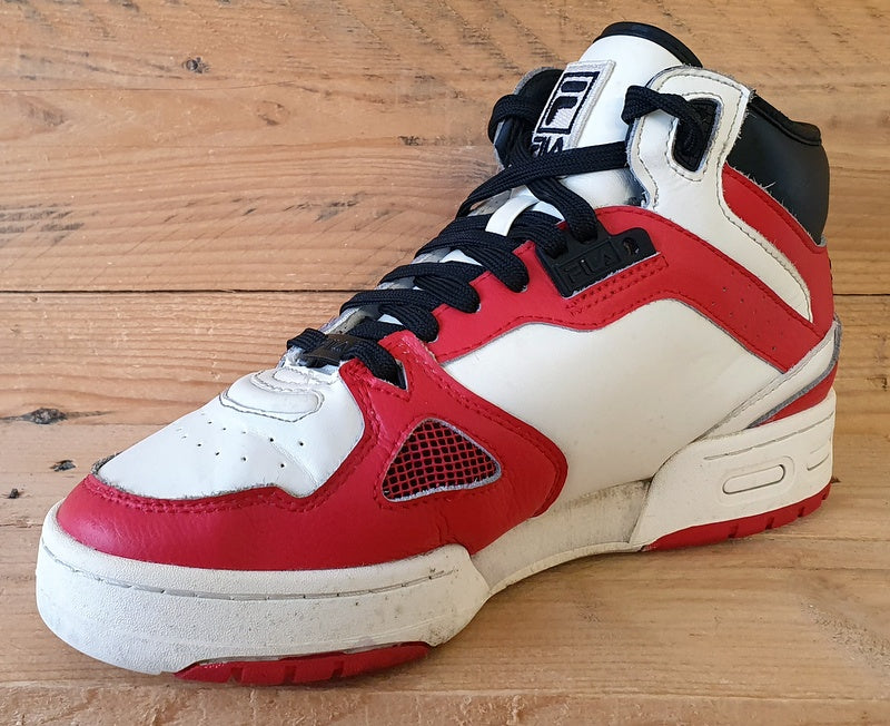 Fila Terratach Mid Leather Trainers UK5/US7.5/EU38.5 5BM01831-114 Red/White