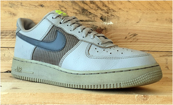 Light grey force 1 leather 2 trainers best sale