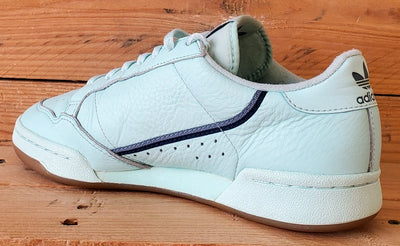 Adidas Continental 80 Low Leather Trainers UK6/US6.5/EU39 BD7641 Ice Mint
