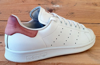 Adidas Stan Smith Low Leather Trainers UK6.5/US8/EU40 S76911 White Almost Rose