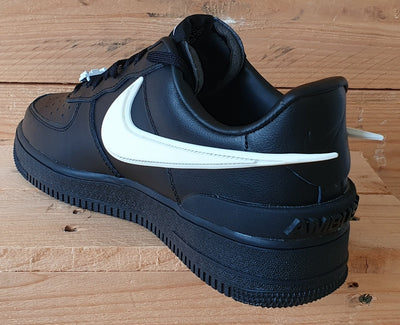 Nike Air Force 1 x Ambush Low Leather Trainers UK9/US10/EU44 DV3464-001 Black